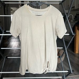 Beyond yoga tie front T-shirt